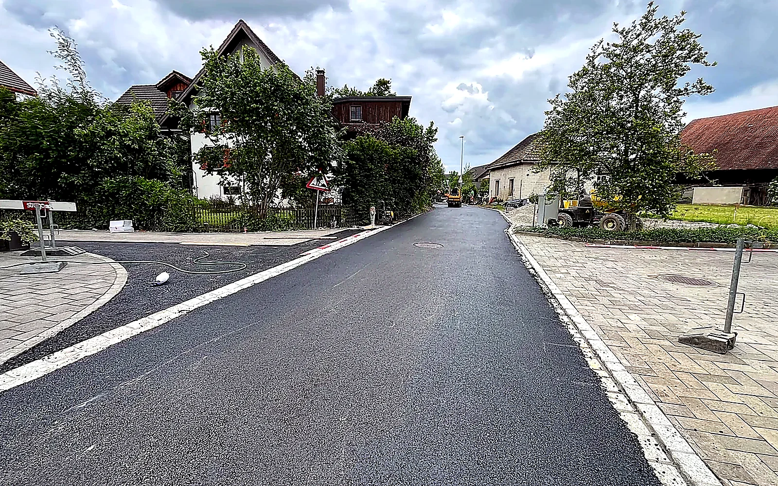 Strassensanierung, Grindelstrasse, Aristau