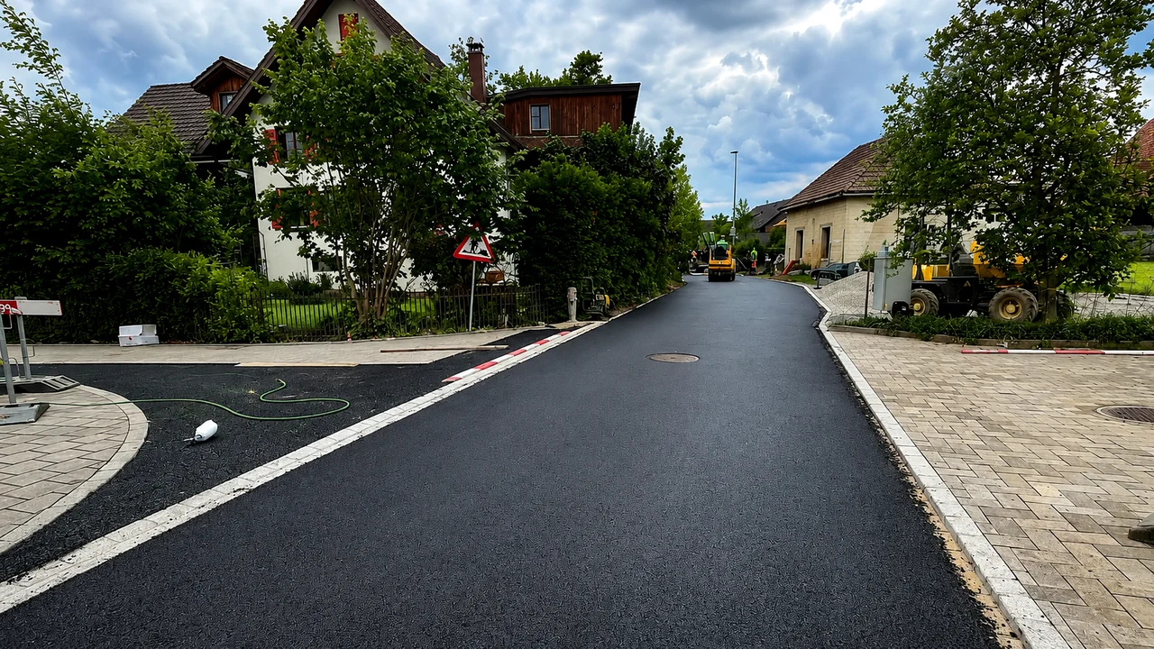 Strassensanierung, Grindelstrasse, Aristau